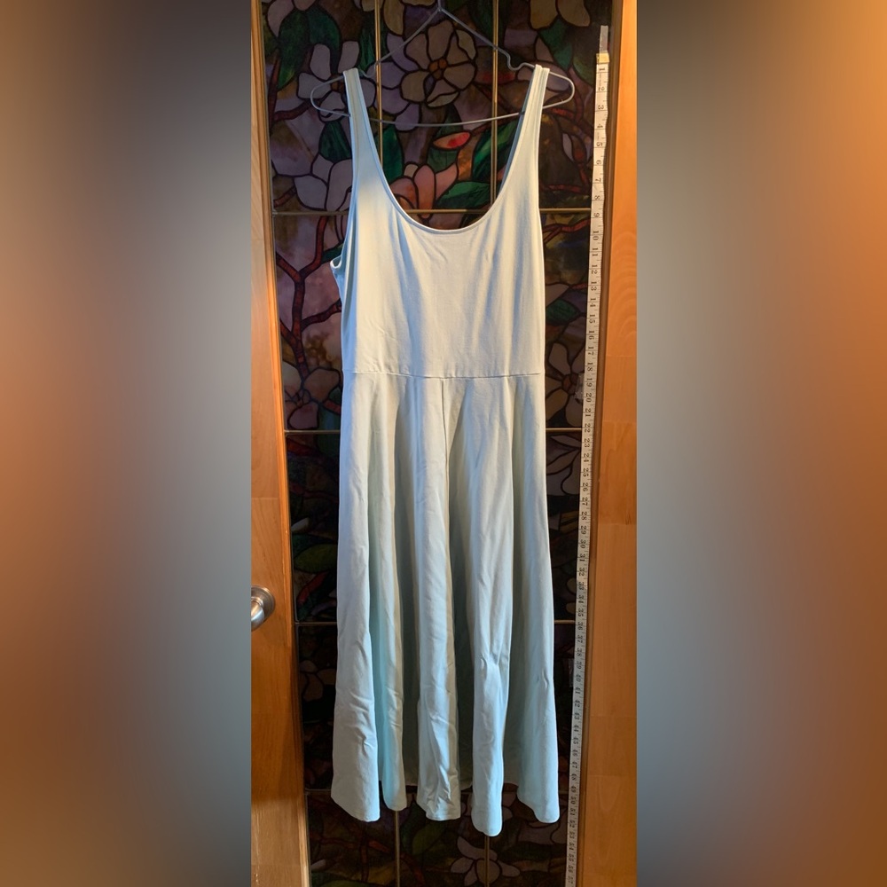 New! Mint green women’s medium stretchy a-line summer dress.